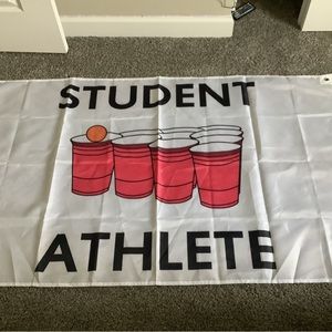 Student athlete flag